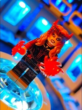 Scarlet Witch Minifigure Lego Compatible